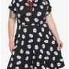 Plus * | New Friday The 13Th Jason Mask Skater Dress Plus Size Multi