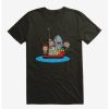 Guys * | Cheap Jaws Chibi Boat Attack T-Shirt