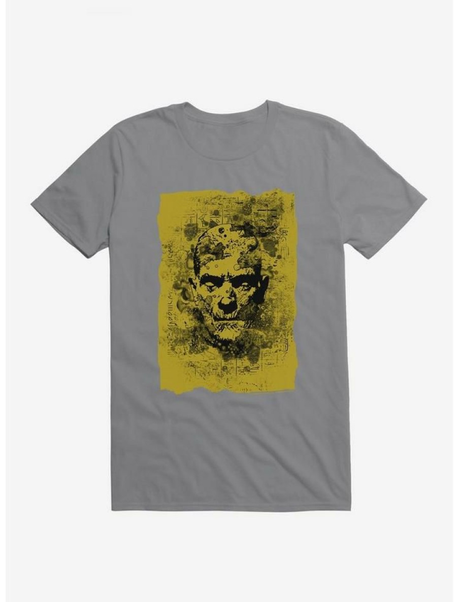 Guys * | Best Deal Universal Monsters The Mummy Hieroglyphics Portrait T-Shirt