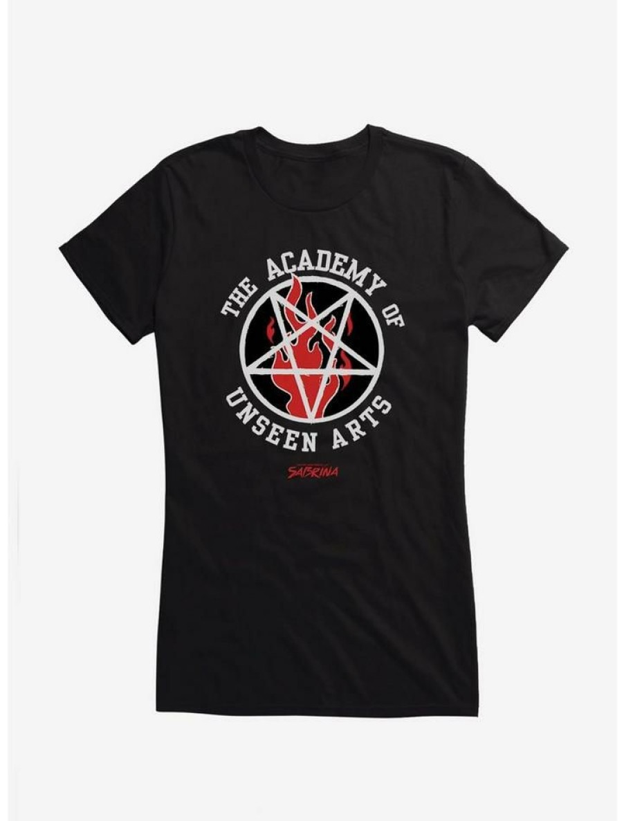 Tees * | Best Deal Chilling Adventures Of Sabrina Academy Of Unseen Arts Girls T-Shirt