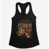 Girls * | Budget Halloween Horror Nights Monsters Group Photo Girls Tank Black