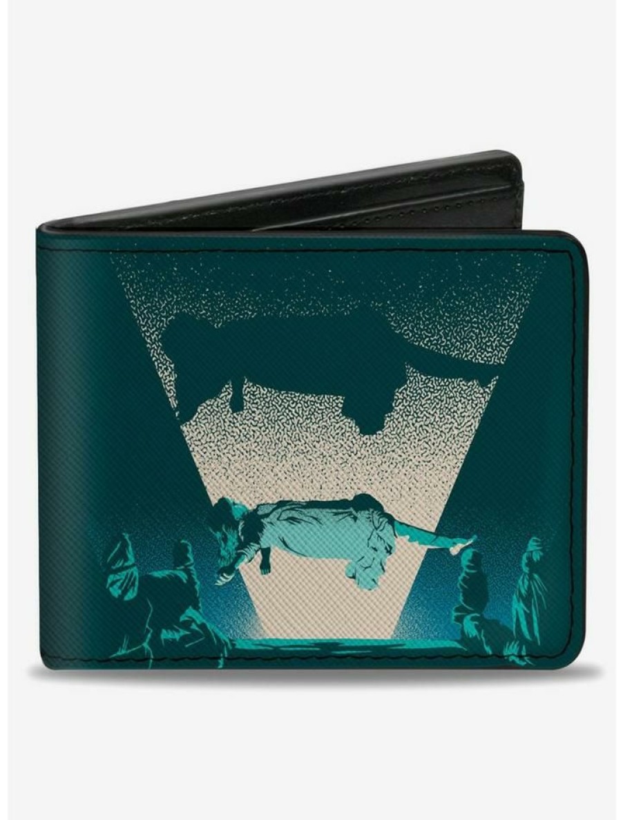 Backpacks & Bags * | Discount The Exorcist Vintage Regan Levitation Scene Poster Bifold Wallet