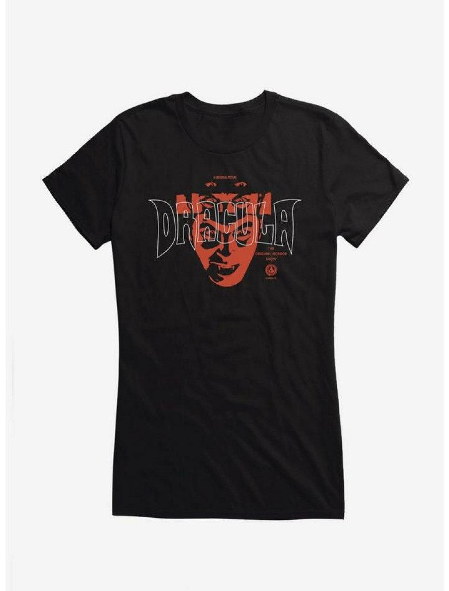 Tees * | Promo Universal Monsters Dracula Mesmerizing Girls T-Shirt