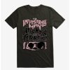 Guys * | Outlet The Invisible Man Twilight Font T-Shirt