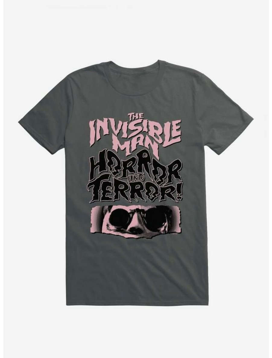 Guys * | Outlet The Invisible Man Twilight Font T-Shirt