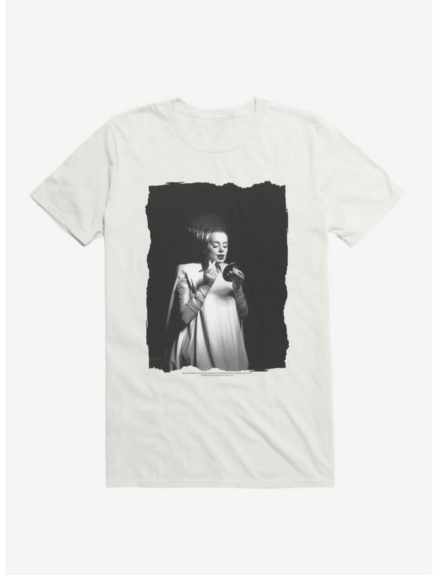 Guys * | Best Reviews Of Universal Monsters Bride Of Frankenstein Make Up T-Shirt