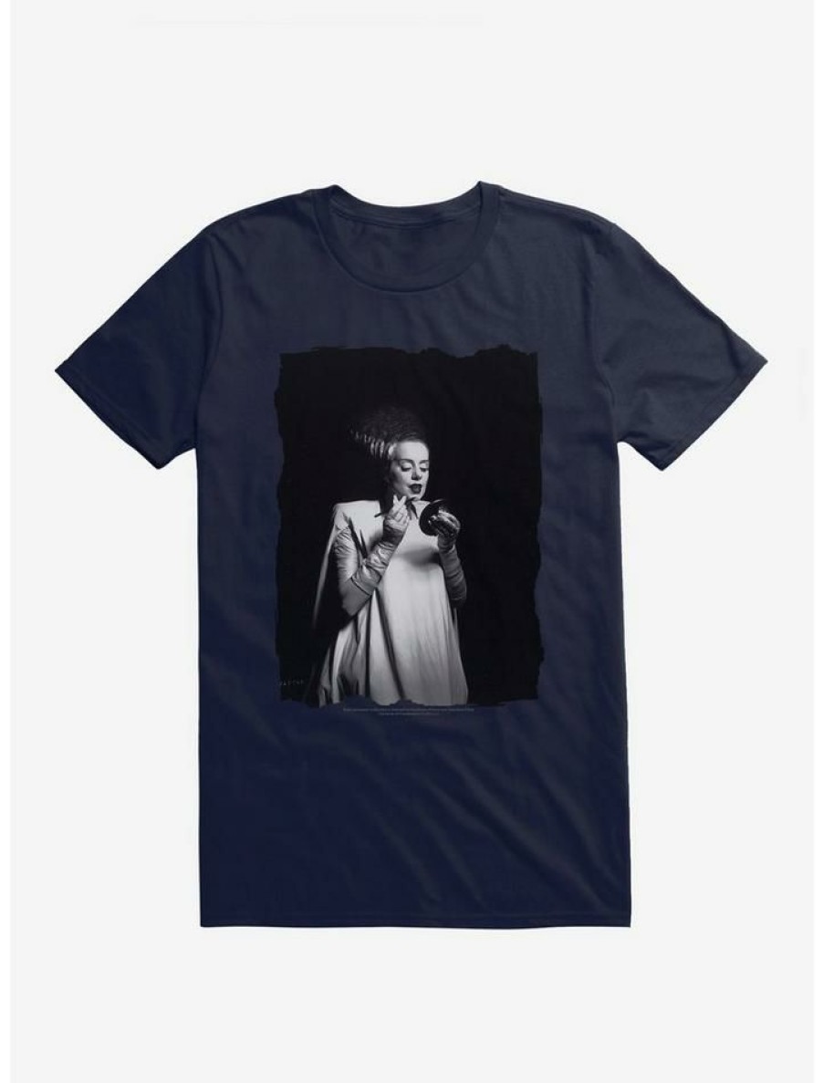 Guys * | Best Reviews Of Universal Monsters Bride Of Frankenstein Make Up T-Shirt