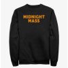 Guys * | Best Sale Midnight Mass Logo Sweatshirt Black