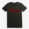 Guys * | Hot Sale Universal Monsters Dracula Logo Script T-Shirt