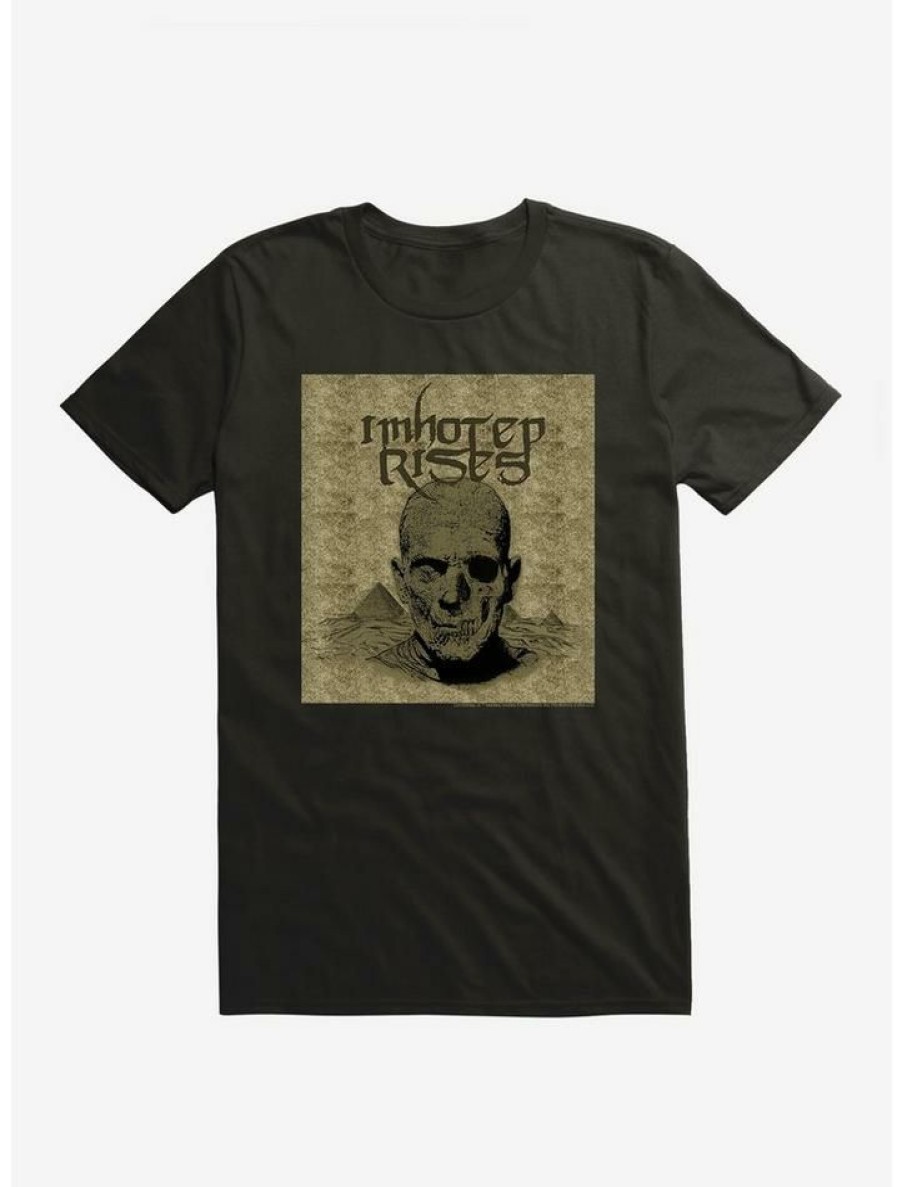 Guys * | Outlet Universal Monsters The Mummy Skull Face Pyramids T-Shirt