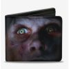 Backpacks & Bags * | Hot Sale The Exorcist Regans Face Close Up Bifold Wallet