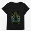 Tees * | Flash Sale Creature From The Lagoon Original Horror Show Movie Poster Girls T-Shirt Plus Size