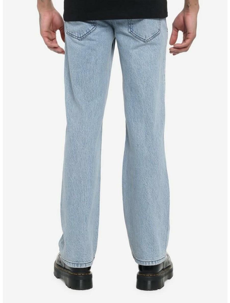 Guys * | Coupon Friday The 13Th Jason Voorhees Mask Straight Leg Jeans Multi