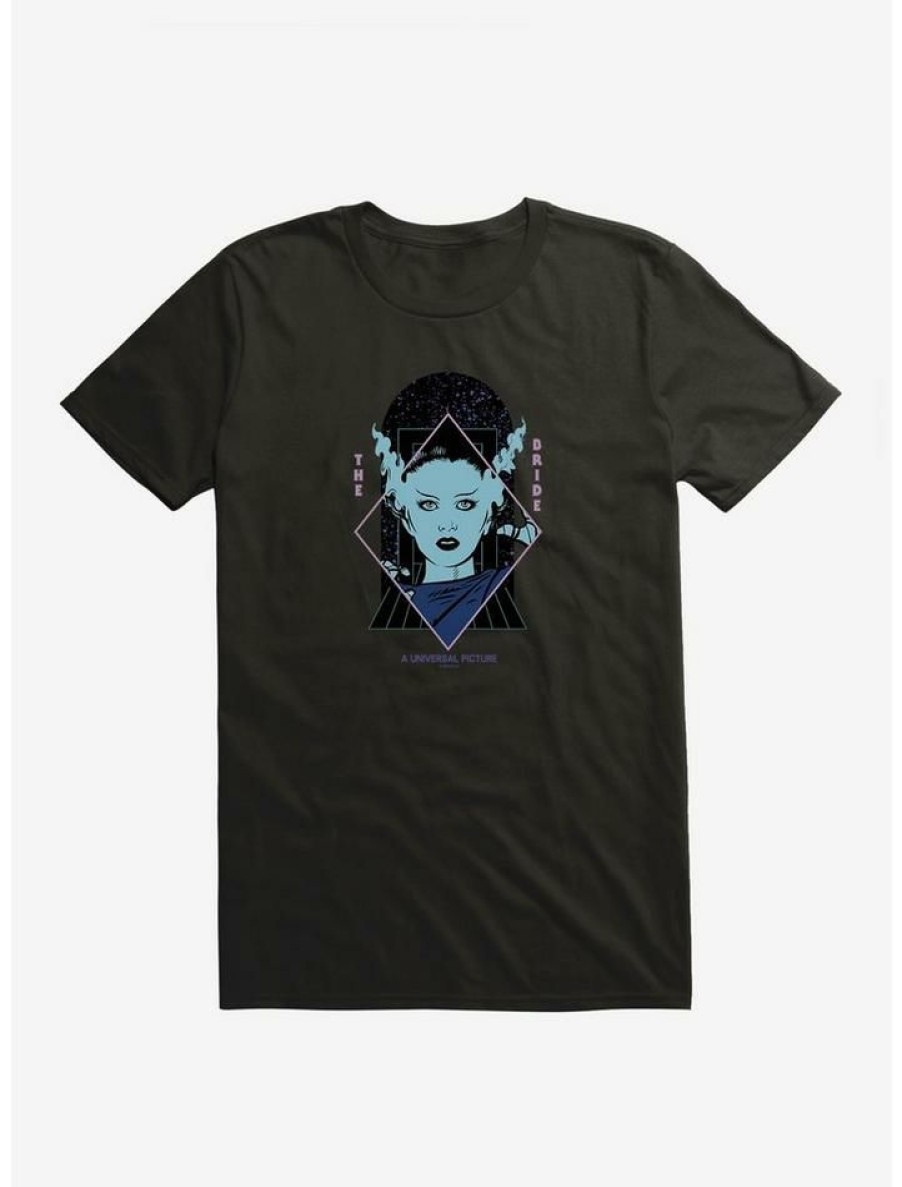 Guys * | Outlet Bride Of Frankenstein The Bride Diamond T-Shirt