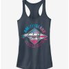 Girls * | Coupon Amity Island Surfboard Repair Girls Tank Indigo