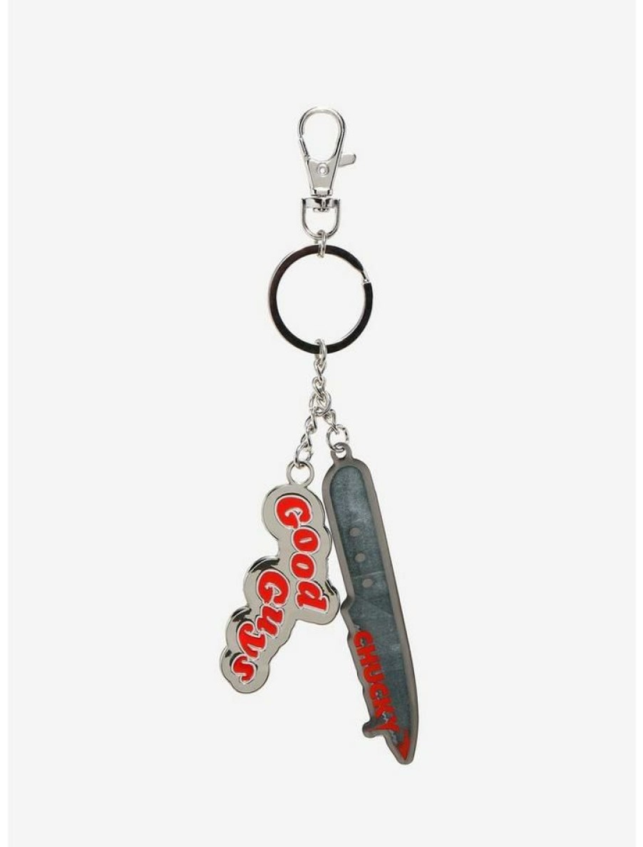 Accessories * | New Chucky Knife Enamel Key Chain