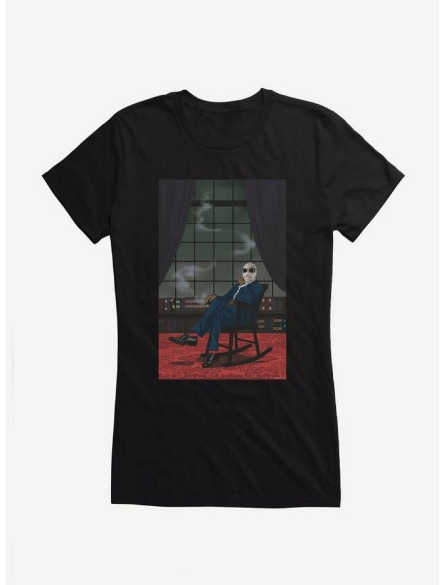 Tees * | Promo The Invisible Man Portrait Girls T-Shirt