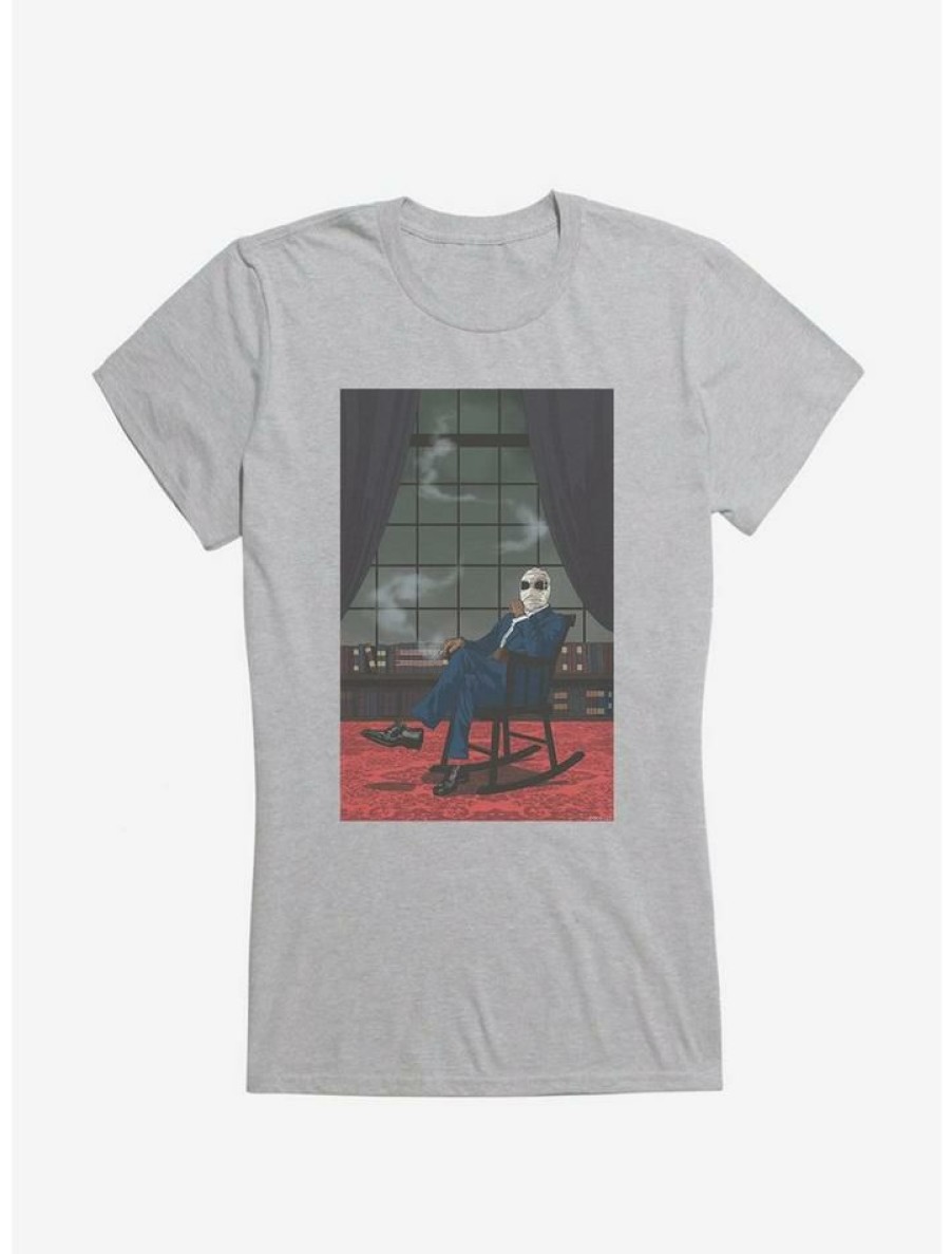 Tees * | Promo The Invisible Man Portrait Girls T-Shirt