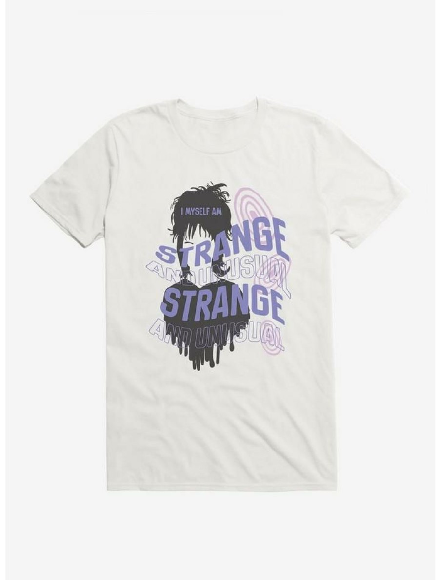 Guys * | Outlet Beetlejuice Strange And Unusual T-Shirt