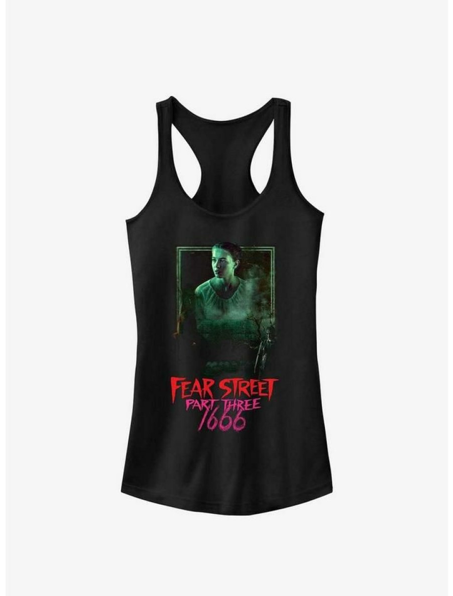 Girls * | Buy Fear Street: Part Three 1666 Hannah Girls Tank Black