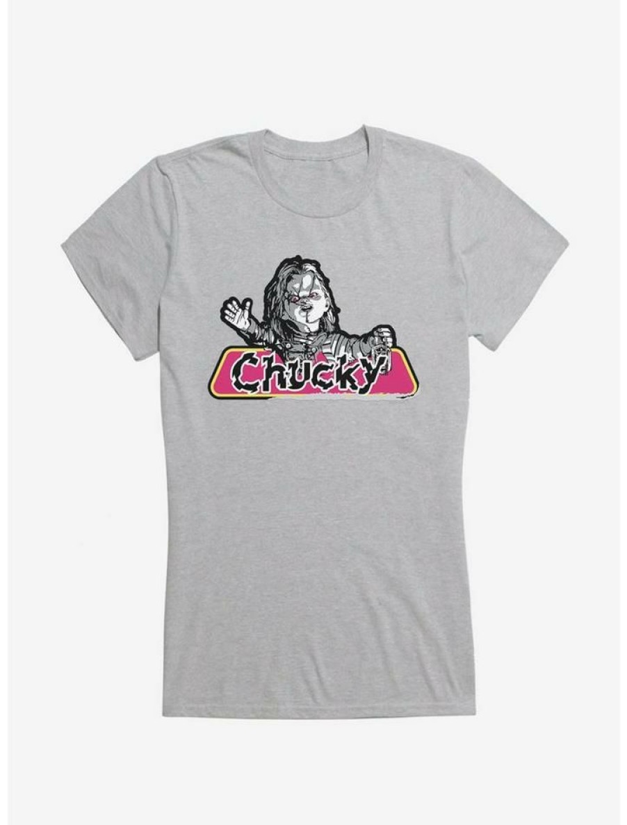 Tees * | Best Sale Chucky Pendant Girls T-Shirt