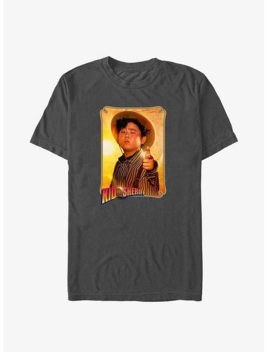 Guys * | Cheapest Nope Kid Sheriff T-Shirt Charcoal