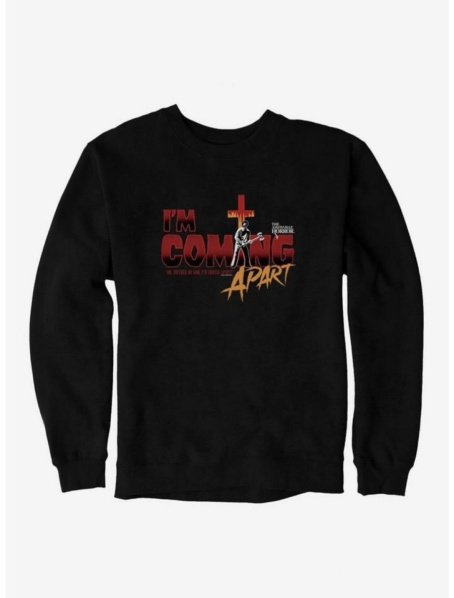 Guys * | Brand New The Amityville Horror I'M Coming Apart! Sweatshirt Black