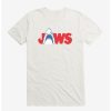 Guys * | Best Deal Jaws Logo T-Shirt