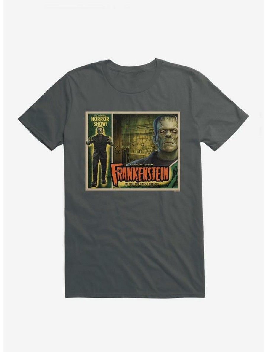 Guys * | Best Deal Frankenstein The Man Who Made A Monster T-Shirt