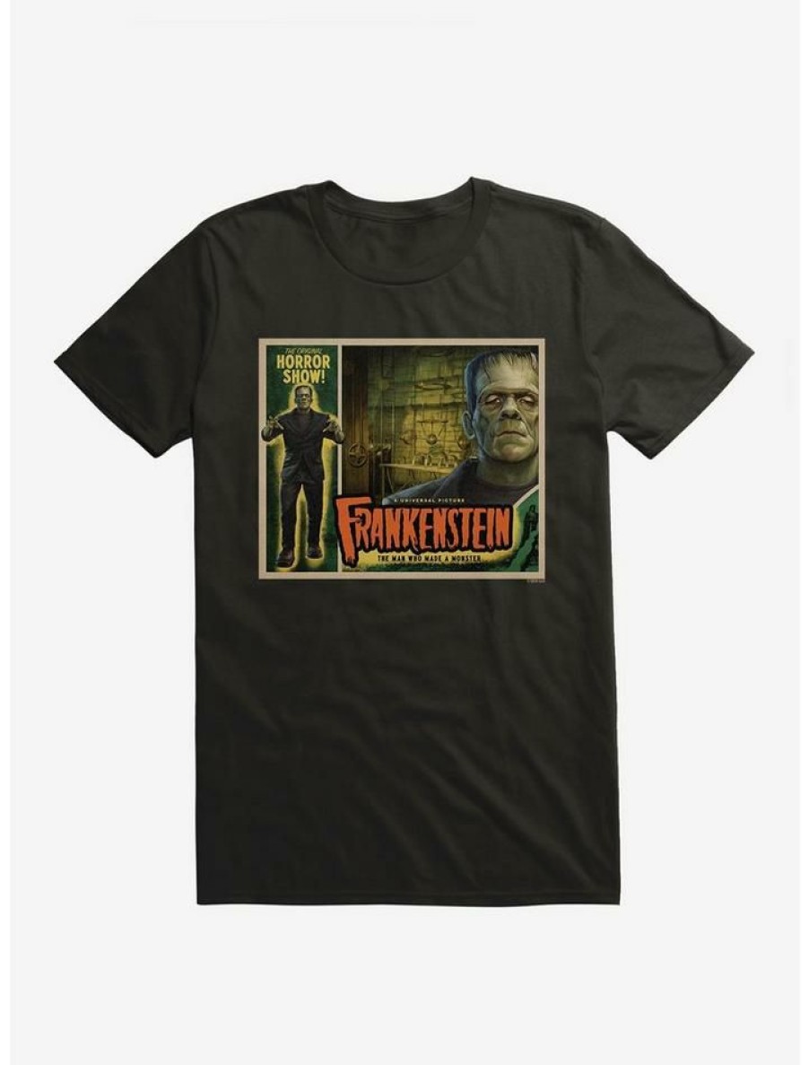 Guys * | Best Deal Frankenstein The Man Who Made A Monster T-Shirt