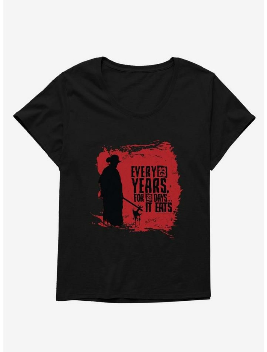 Tees * | Best Deal Jeepers Creepers It Eats Girls T-Shirt Plus Size Black