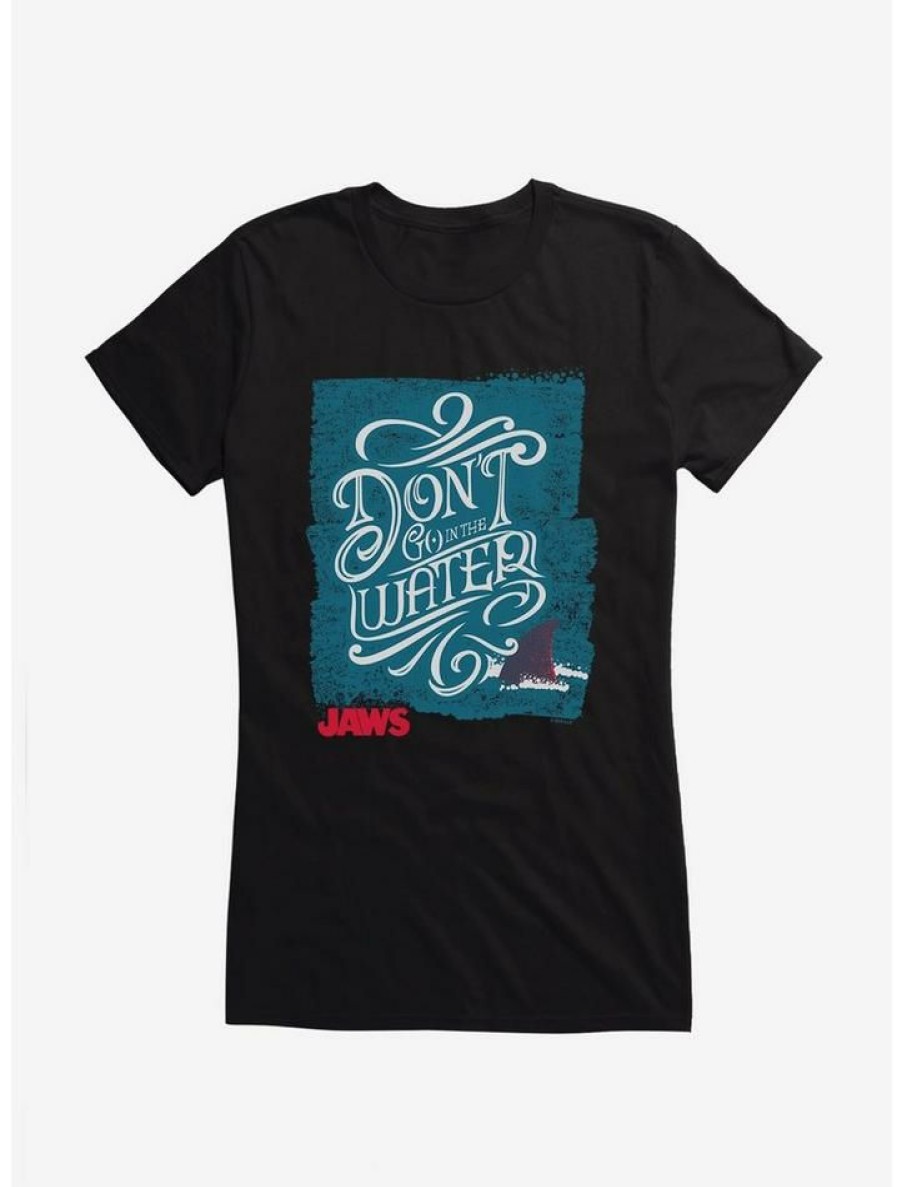 Tees * | Buy Jaws Don'T Go In The Water Girls T-Shirt