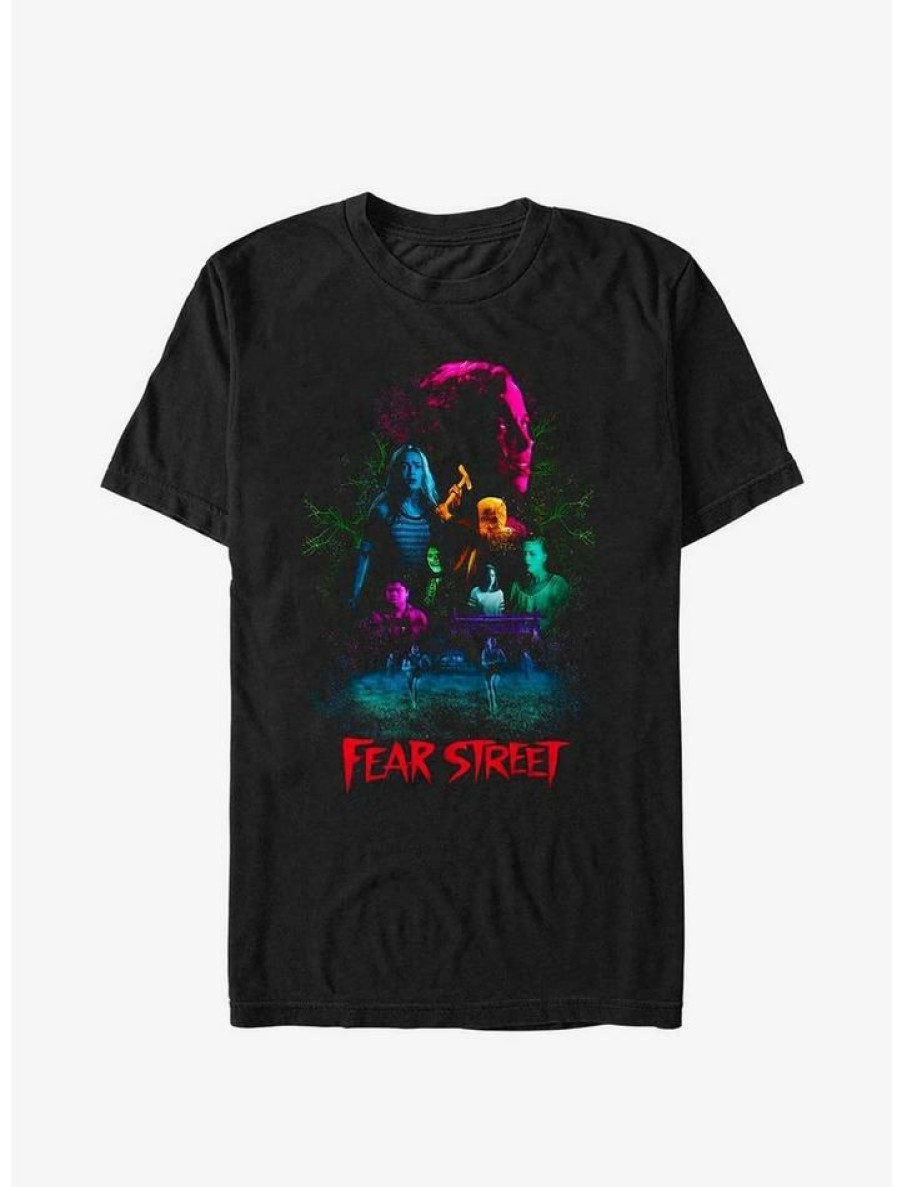 Guys * | Cheap Fear Street Group T-Shirt Black