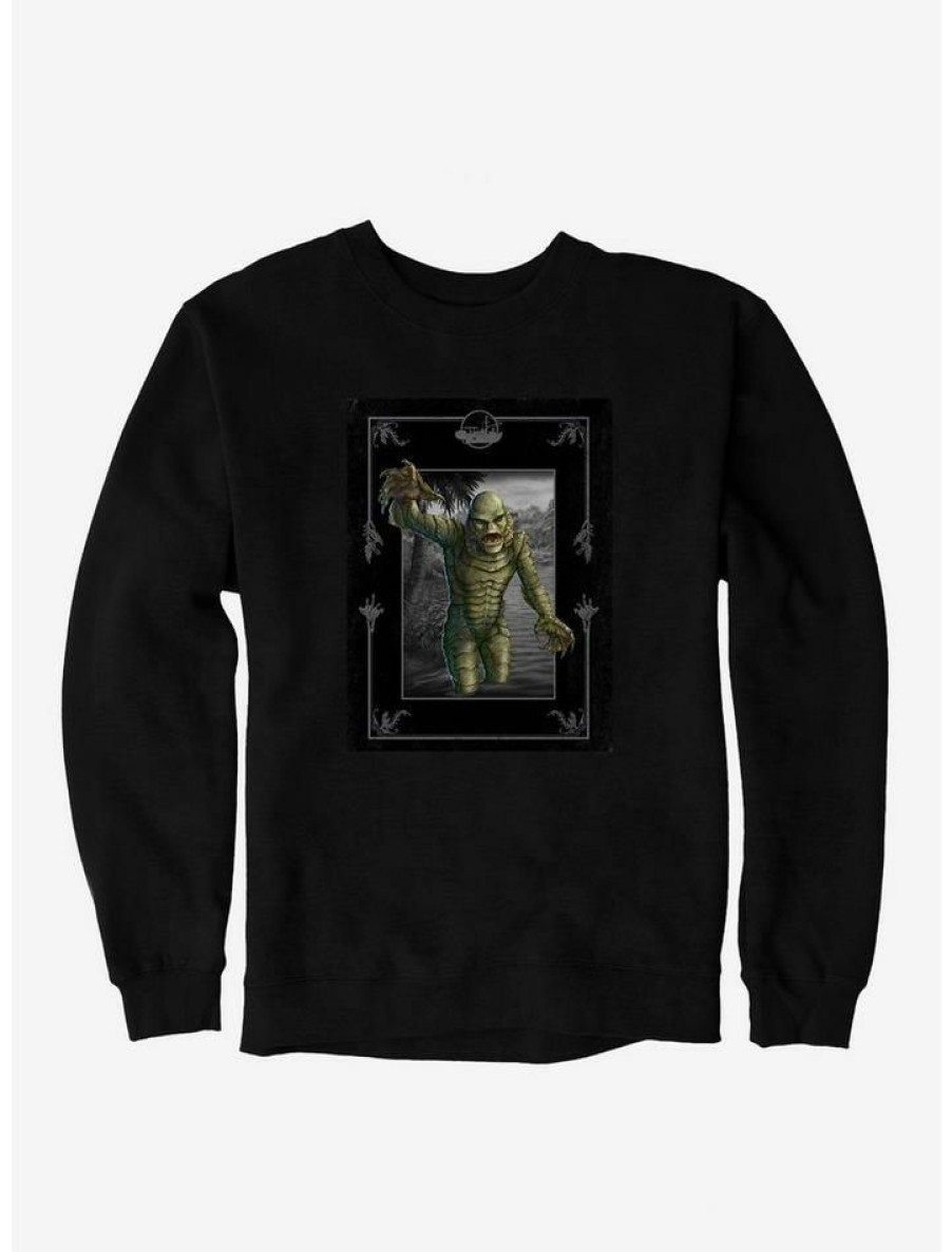 Guys * | Top 10 Universal Monsters The Creature From The Lagoon Out The Water Sweatshirt