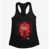 Girls * | Outlet Carrie 1976 Prom Flames Girls Tank Black