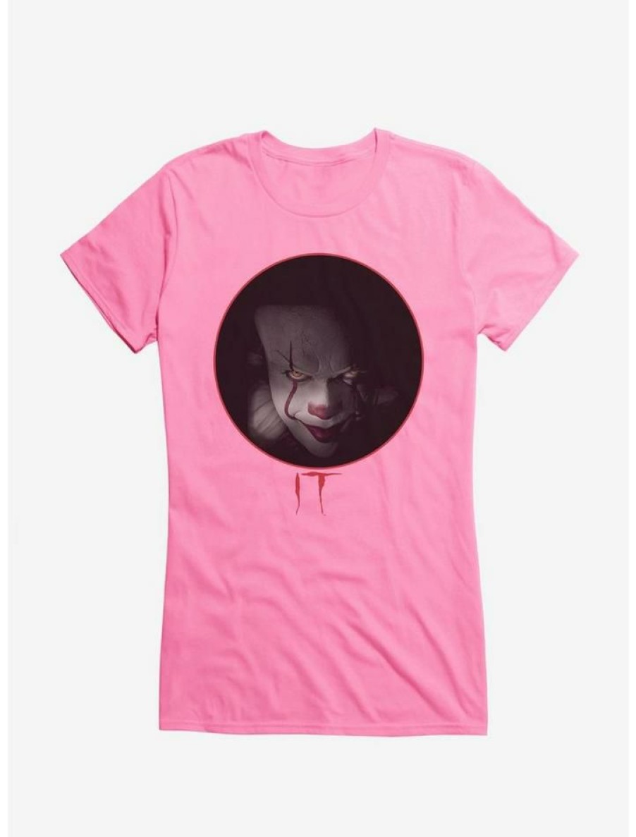 Tees * | Flash Sale It Pennywise Evil Stare Girls T-Shirt