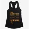 Girls * | Wholesale The Amityville Horror Logo Girls Tank Black