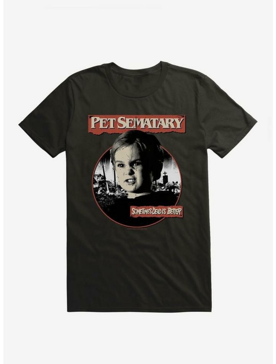 Guys * | Best Reviews Of Pet Sematary Gage Creed T-Shirt Black