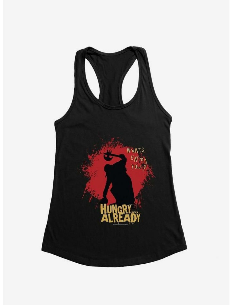 Girls * | Coupon Jeepers Creepers Hungry? Already Girls Tank Black