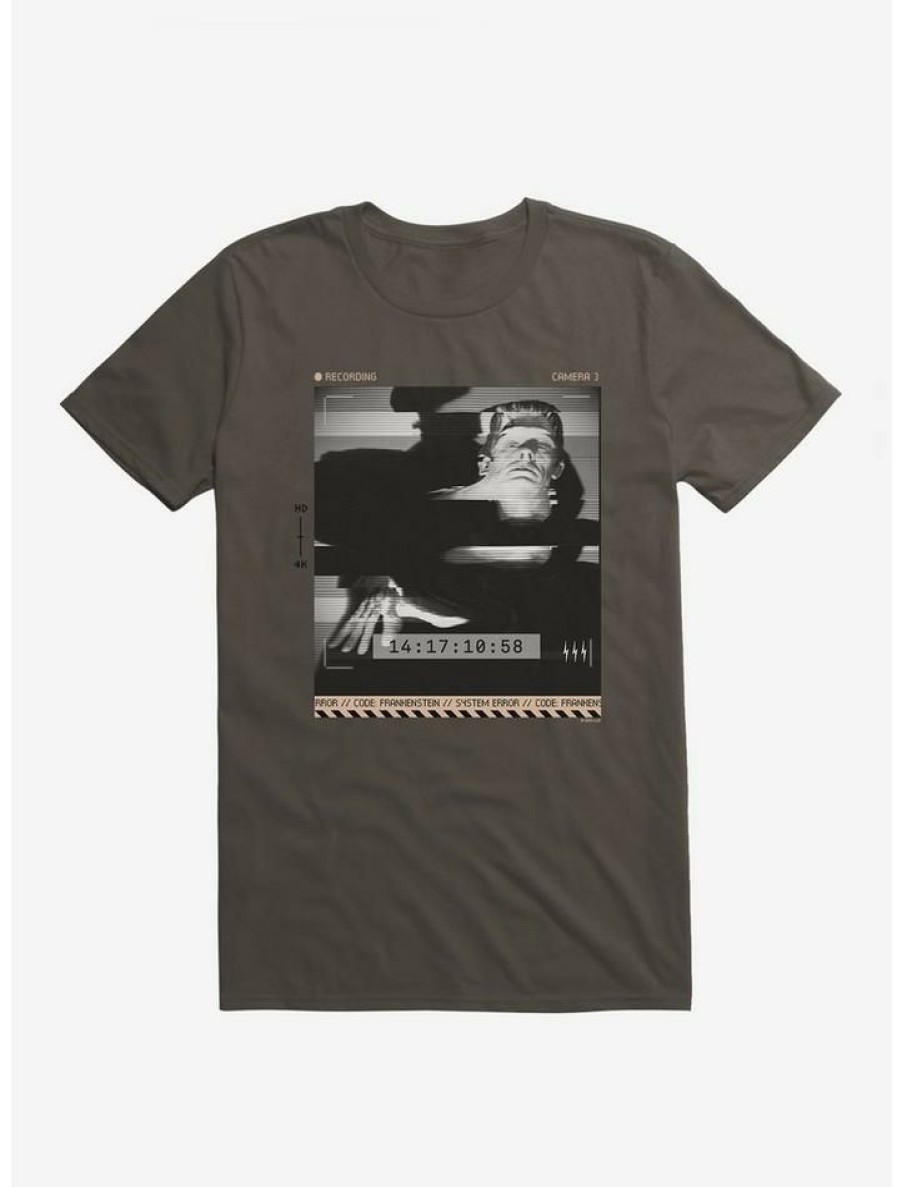 Guys * | Coupon Universal Monsters Frankenstein System Error T-Shirt