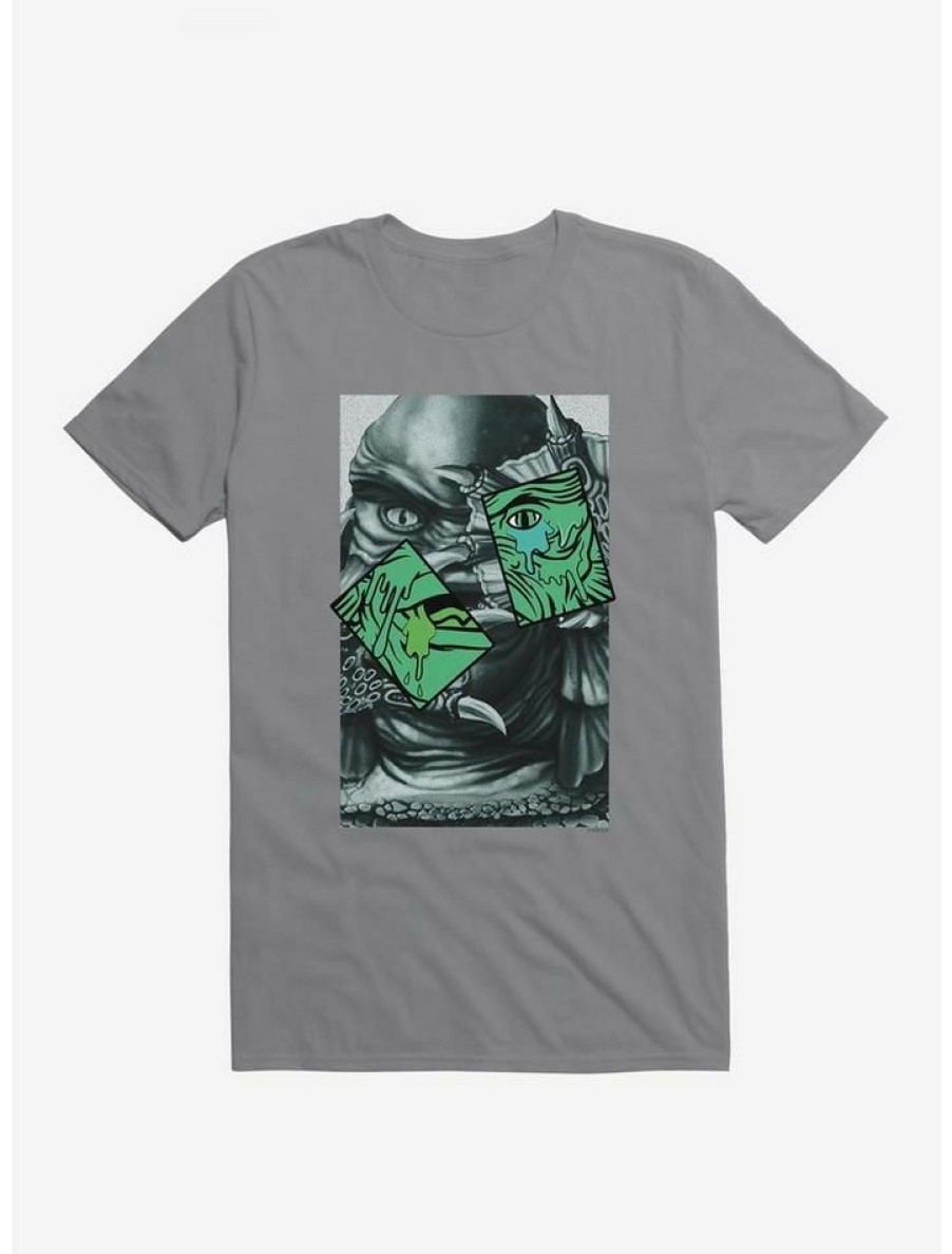 Guys * | Best Reviews Of Universal Monsters Creature From The Lagoon Mash Up T-Shirt