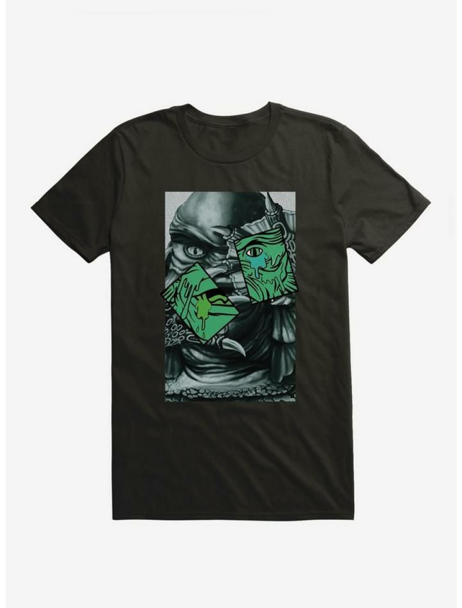 Guys * | Best Reviews Of Universal Monsters Creature From The Lagoon Mash Up T-Shirt