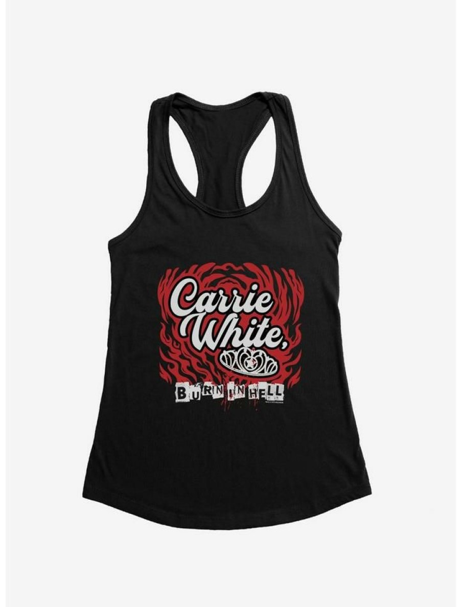 Girls * | Cheapest Carrie 1976 Prom Crown Girls Tank Black