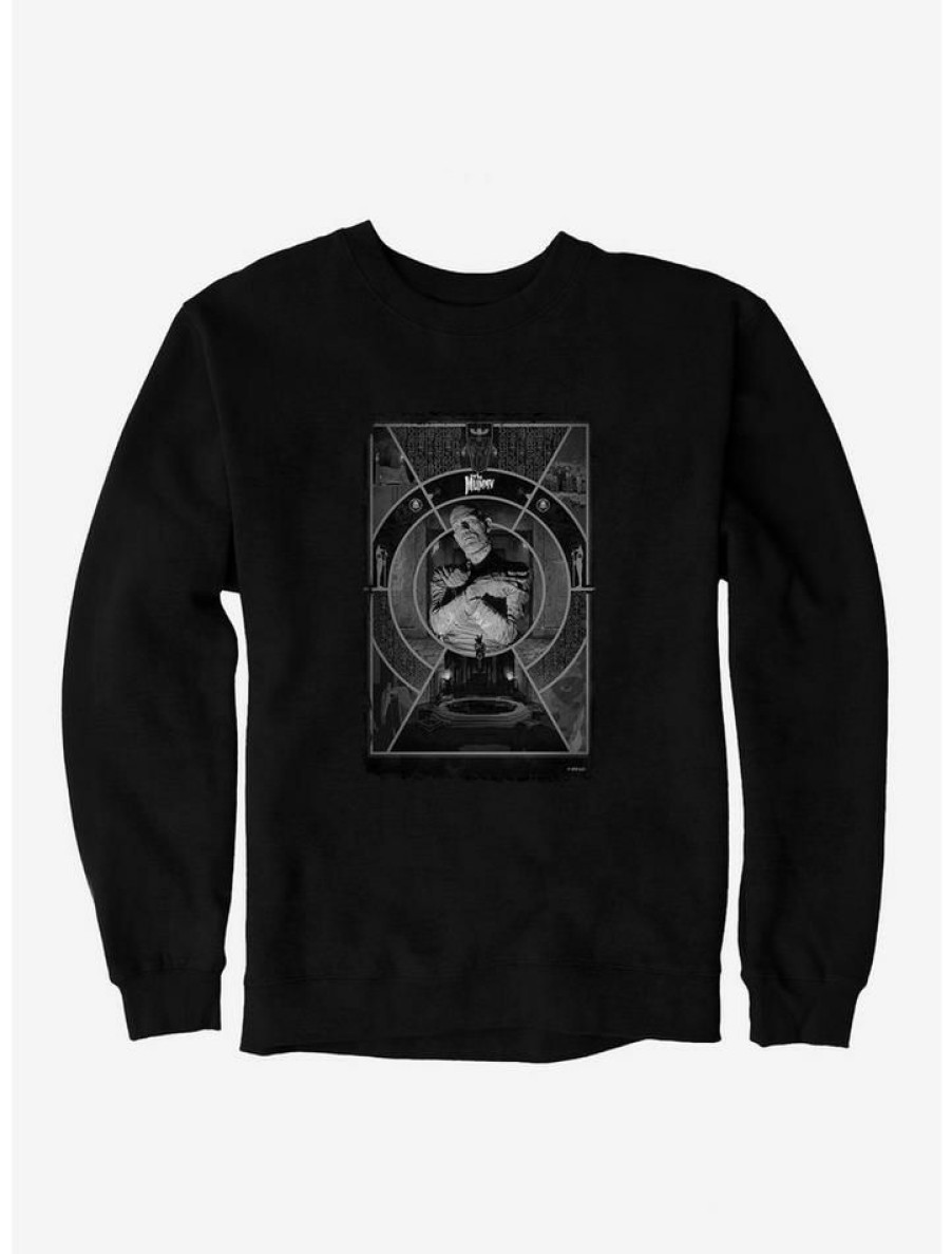 Guys * | Top 10 The Mummy White Relic Poster Sweatshirt