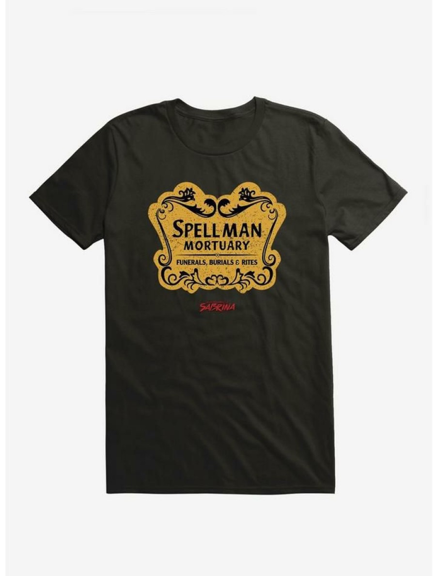 Guys * | Wholesale Chilling Adventures Of Sabrina Spellman Mortuary T-Shirt