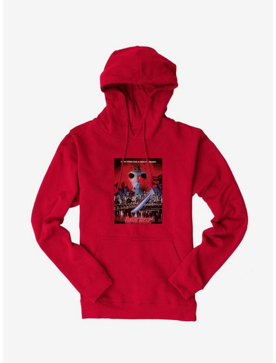 Guys * | Best Deal Friday The 13Th Part Viii Poster Hoodie