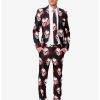 Guys * | Buy Suitmeister Men'S Skulls Blood Halloween Suit Multi