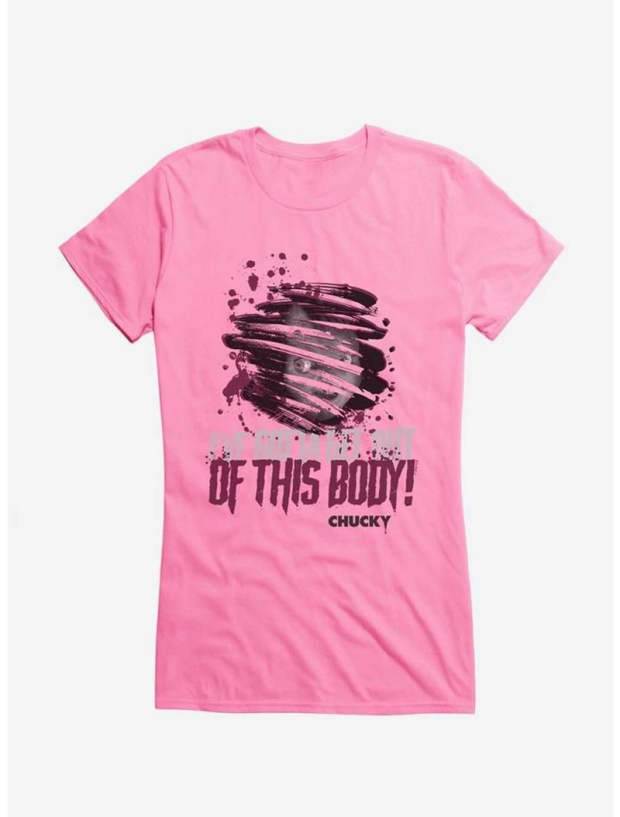 Tees * | Outlet Chucky Out Of This Body Girls T-Shirt