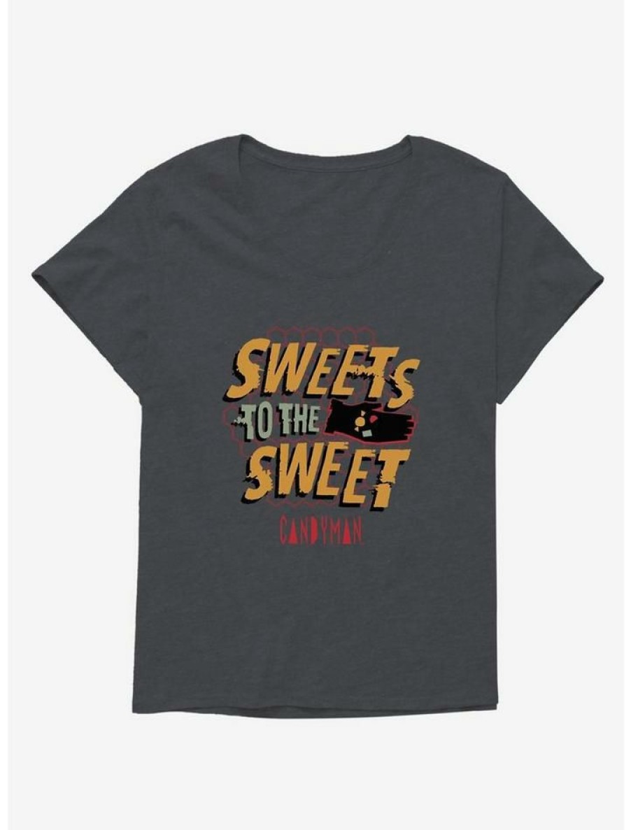 Tees * | Budget Candyman Sweets Girls T-Shirt Plus Size