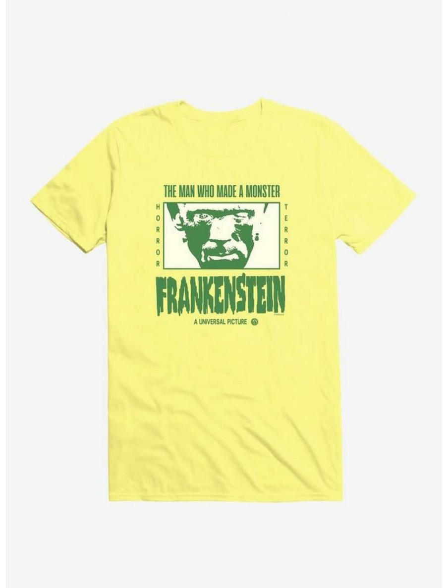 Guys * | Top 10 Universal Monsters Frankenstein Horror Terror T-Shirt